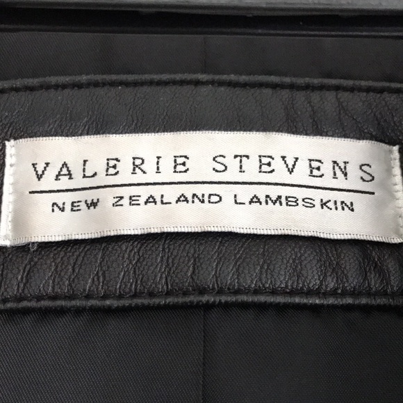 VALERIE STEVENS Lambskin Leather Jacket - Picture 3 of 10